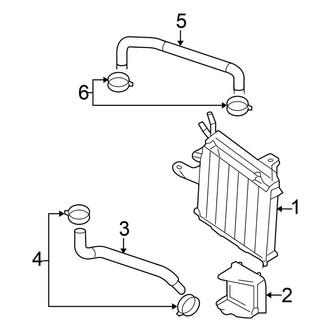 Volkswagen OE - Cooling - Radiator & Components (Auxiliary), (VR6)
