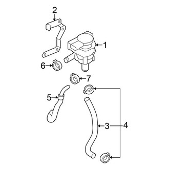 Volkswagen OE - Cooling - Water Pump (Auxiliary), (VR6)