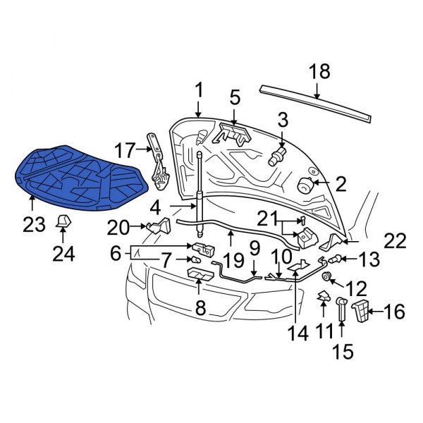 Hood Insulation Pad