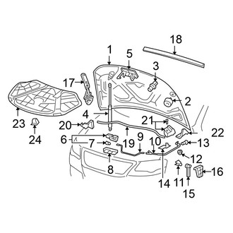 Volkswagen OE - Hood & Components