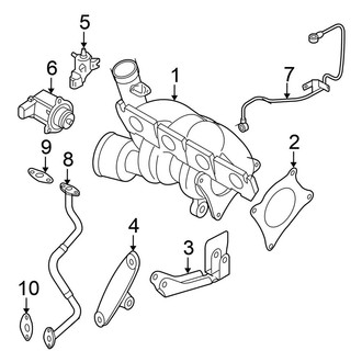 Volkswagen OE - Engine / Transaxle - Turbocharger & Components (Turbocharged)