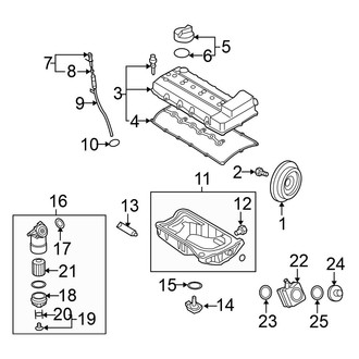 Volkswagen OE - Engine / Transaxle - Engine Parts