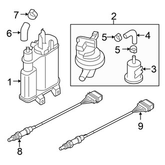 Volkswagen OE - Emission System - Emission Components