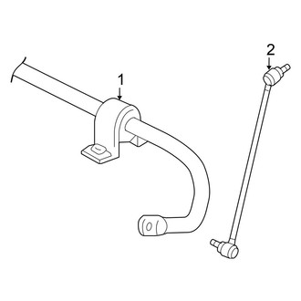 Volkswagen OE - Front Suspension - Stabilizer Bar & Components
