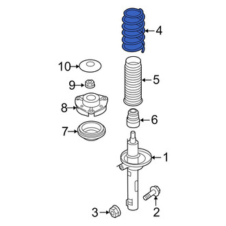 Volkswagen OE - Rear Coil Spring