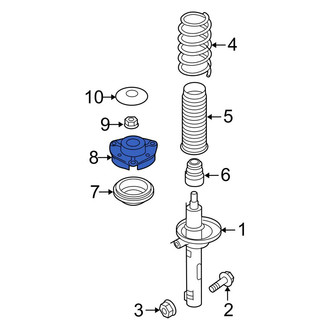 Volkswagen OE - Front Suspension Strut Mount