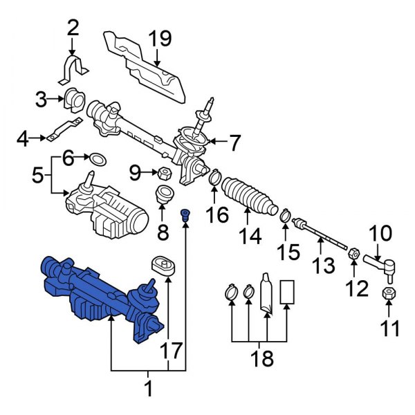 Rack and Pinion Assembly