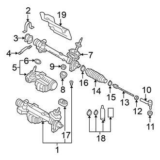 Volkswagen OE - Steering Gear & Linkage