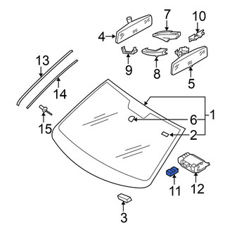 Volkswagen OE - Front Rain Sensor