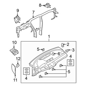 Volkswagen OE - Instrument Panel (From VIN 3C9150001)