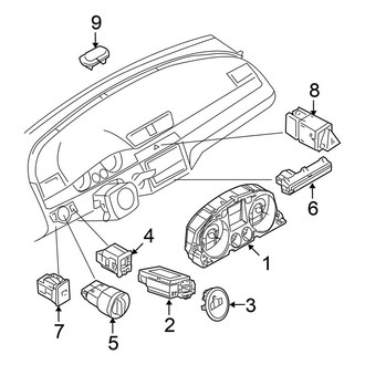 Volkswagen OE - Instrument Panel - Cluster & Switches