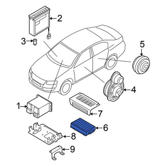 Volkswagen OE - Radio Amplifier