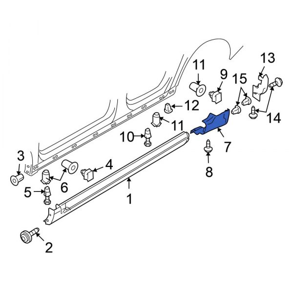 Rocker Panel Molding Extension