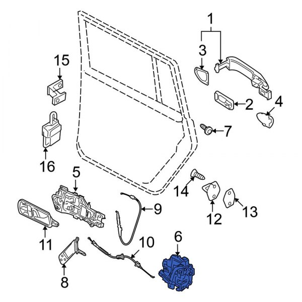 Door Latch Assembly