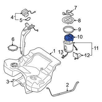 Volkswagen OE - Fuel Pump Housing