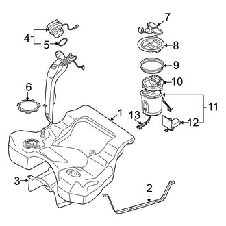 Volkswagen OE - Fuel System Components (AWD)