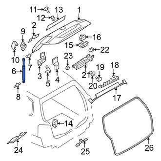 Volkswagen OE - Liftgate Lift Support