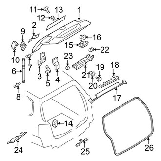 Volkswagen OE - Lift Gate - Gate & Hardware (Wagon)
