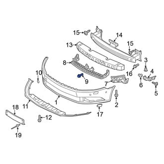 Volkswagen OE - Quarter Panel Splash Shield Bolt