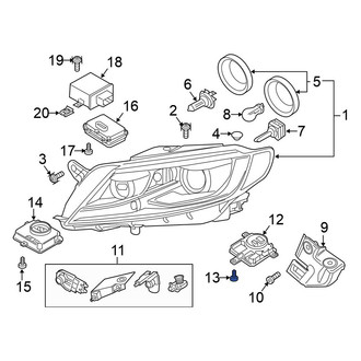 Volkswagen OE - Daytime Running Light Module Bolt