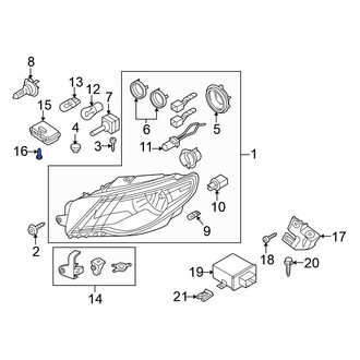 Volkswagen OE - Daytime Running Light Module Bolt