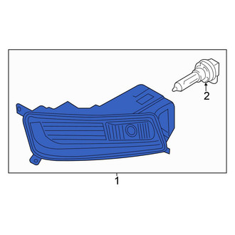 Volkswagen OE - Front Right Fog Light