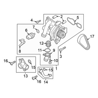 Volkswagen OE - Cooling - Water Pump (Main)