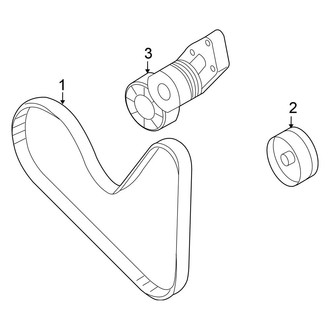Volkswagen OE - Cooling - Belts & Pulleys (Executive)
