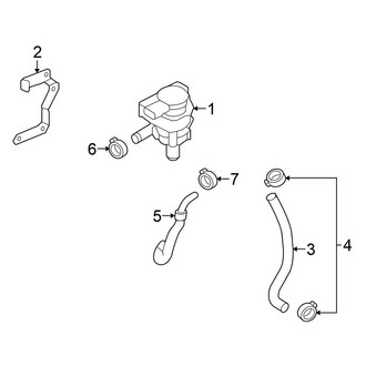 Volkswagen OE - Cooling - Water Pump (Auxiliary), (Executive)