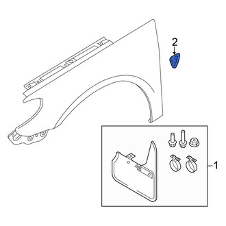 Volkswagen OE - Front Fender Emblem