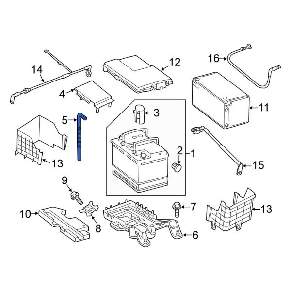 Battery Vent Tube