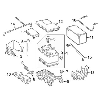 Volkswagen OE - Electrical - Battery (2.0L)