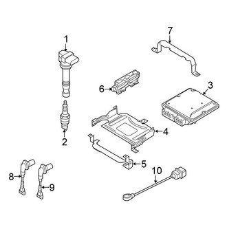 Volkswagen OE - Electrical - Ignition System (To 11/05/2010), (VR6 4Motion)
