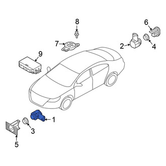 Volkswagen OE - Front Inner Parking Aid Sensor