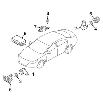 Volkswagen OE - Electrical Components (Park AID System)