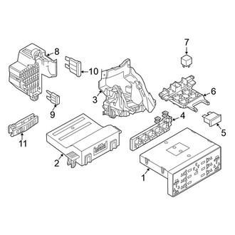 Volkswagen OE - Electrical - Fuse & Relay (Passenger Compartment)