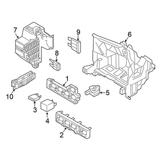 Volkswagen OE - Electrical - Fuse & Relay (Passenger Compartment)