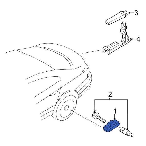 Tire Pressure Monitoring System (TPMS) Sensor