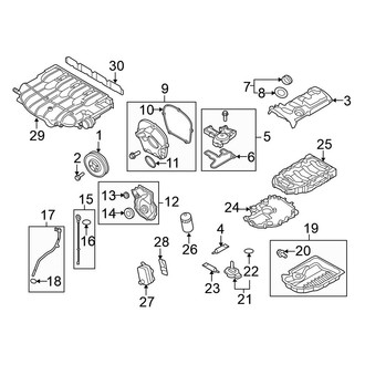 Volkswagen OE - Engine / Transaxle - Engine Parts (2.0L)
