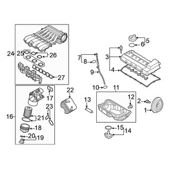 Volkswagen OE - Engine / Transaxle - Engine Parts (From 06/13/2011), (Executive)