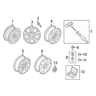 Volkswagen OE - Wheels (17" Wheel)