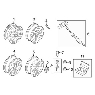 Volkswagen OE - Wheels (18" Wheel)