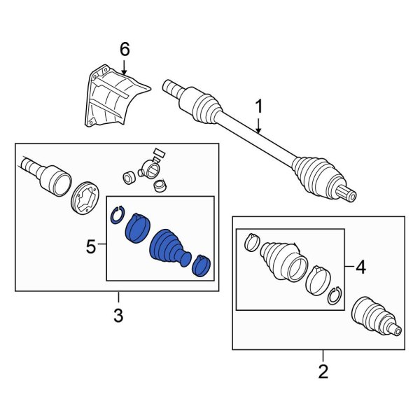 CV Joint Boot Kit