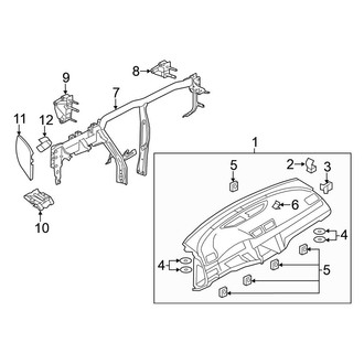 Volkswagen OE - Instrument Panel (From 11/08/2010)