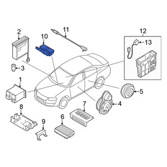 Volkswagen OE - Audio Auxiliary Jack