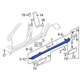 Volkswagen OE - Right Rocker Panel Guard