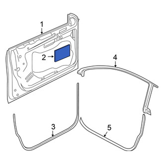 Volkswagen OE - Front Sound Absorber