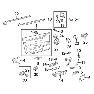 Volkswagen OE - Front Door - Interior Trim