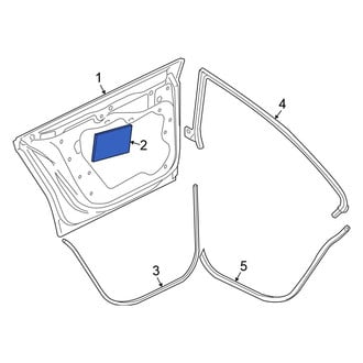 Volkswagen OE - Front Sound Absorber