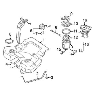 Volkswagen OE - Fuel System Components (Executive AWD)